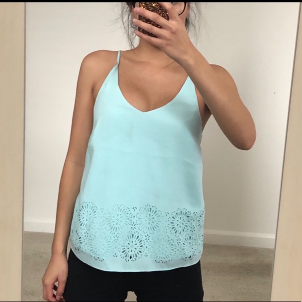 Banana Republic Solid Strappy Camisole Petite XS